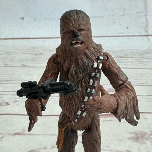 Star Wars Cloud City Capture Chewbacca Hasbro 2001 4.75” - Picture 6 of 10